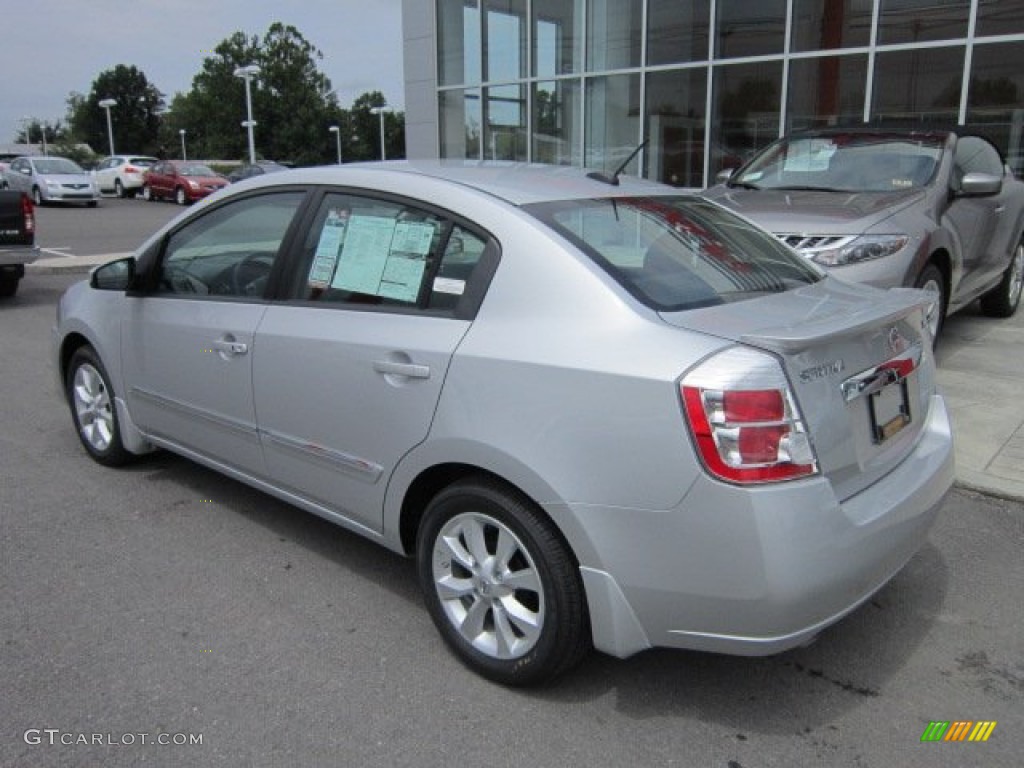 Brilliant Silver Metallic 2012 Nissan Sentra 2.0 SL Exterior Photo #51978695