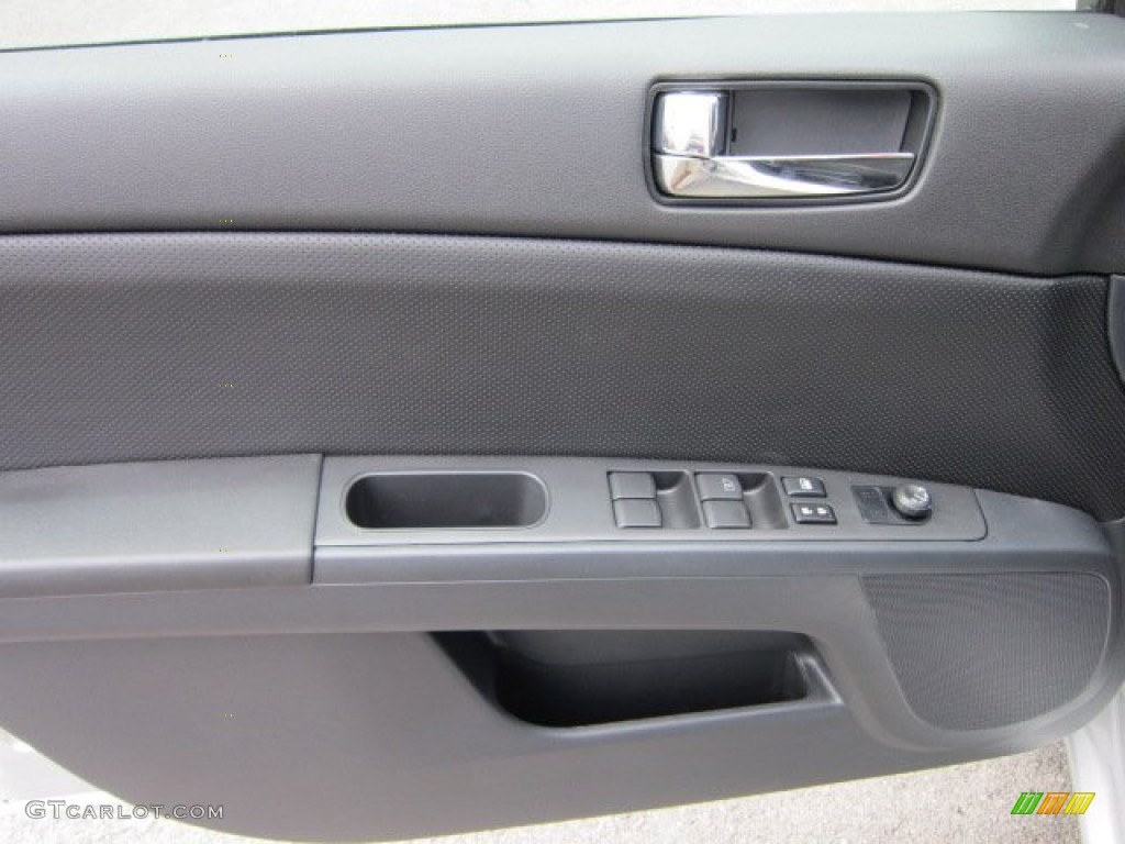 2012 Nissan Sentra 2.0 SL Charcoal Door Panel Photo #51978815