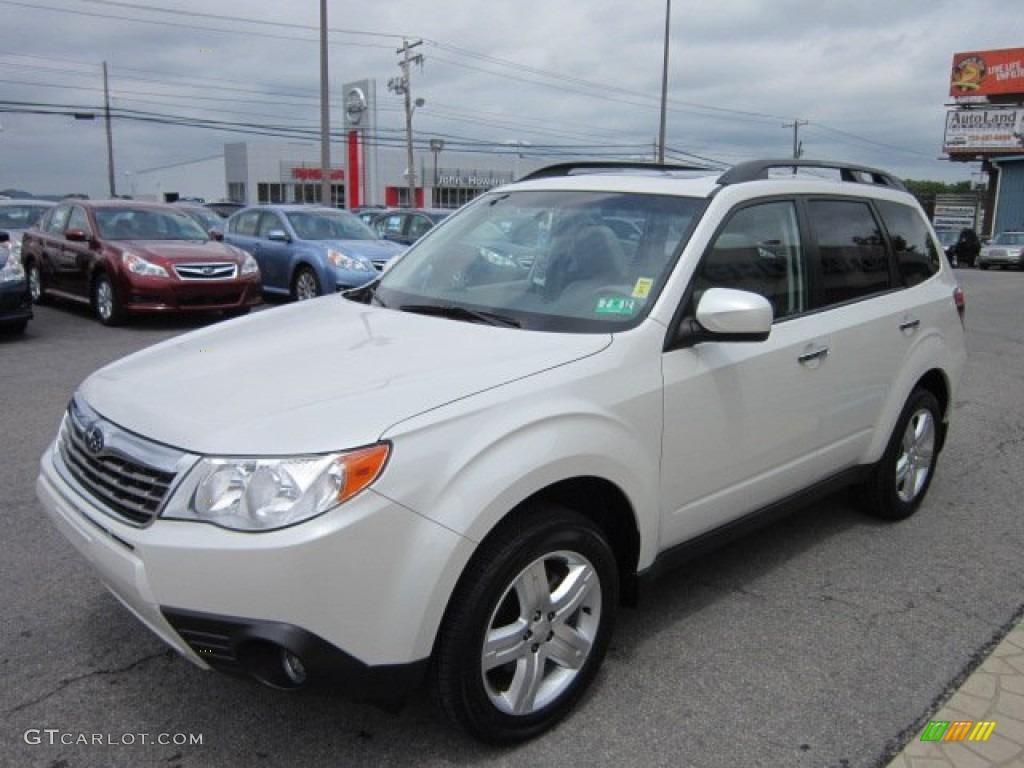 Satin White Pearl 2010 Subaru Forester 2.5 X Limited Exterior Photo #51979502