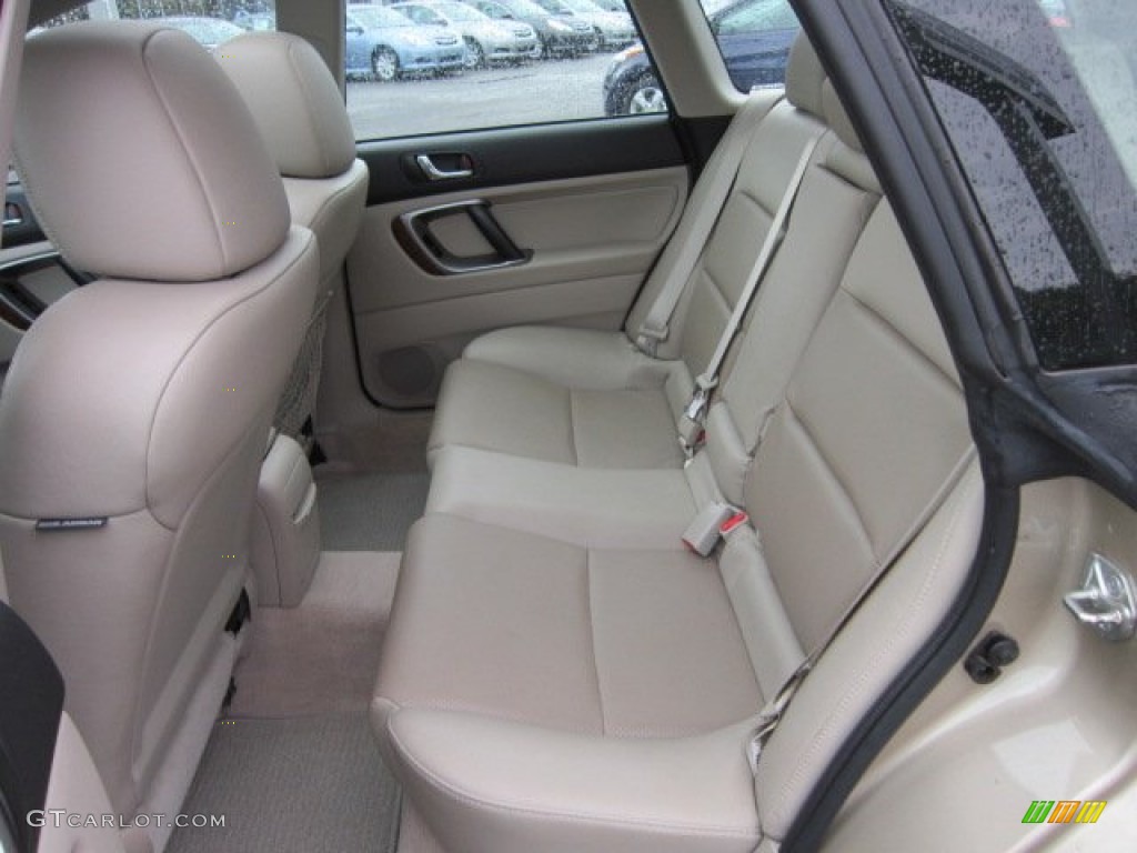 Warm Ivory Interior 2008 Subaru Outback 3.0R L.L.Bean Edition Wagon Photo #51979691