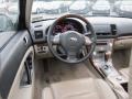 Warm Ivory 2008 Subaru Outback 3.0R L.L.Bean Edition Wagon Dashboard