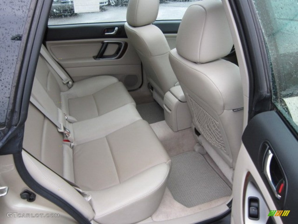 Warm Ivory Interior 2008 Subaru Outback 3.0R L.L.Bean Edition Wagon Photo #51979730