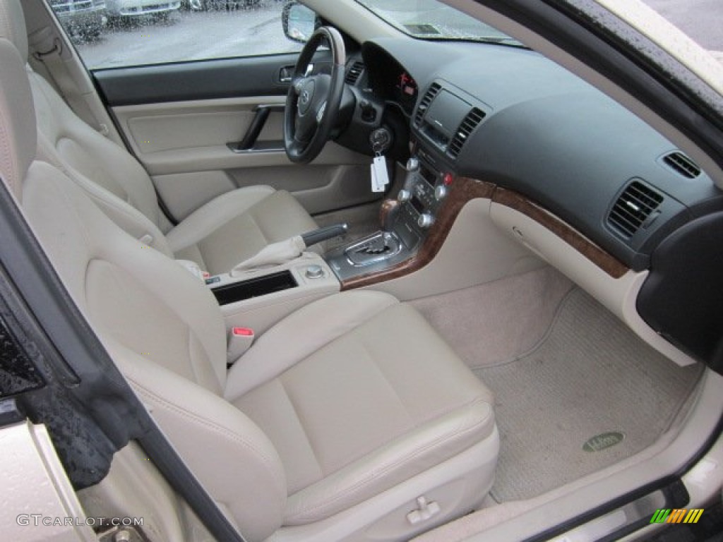 Warm Ivory Interior 2008 Subaru Outback 3.0R L.L.Bean Edition Wagon Photo #51979772