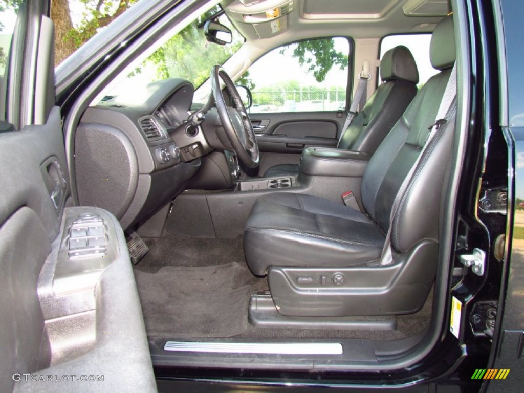 Ebony Interior 2007 Chevrolet Tahoe LTZ 4x4 Photo #51979859