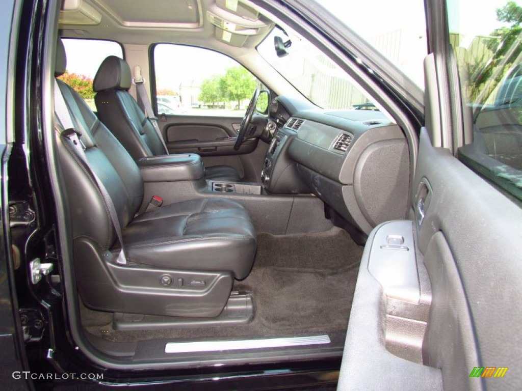 Ebony Interior 2007 Chevrolet Tahoe LTZ 4x4 Photo #51979871