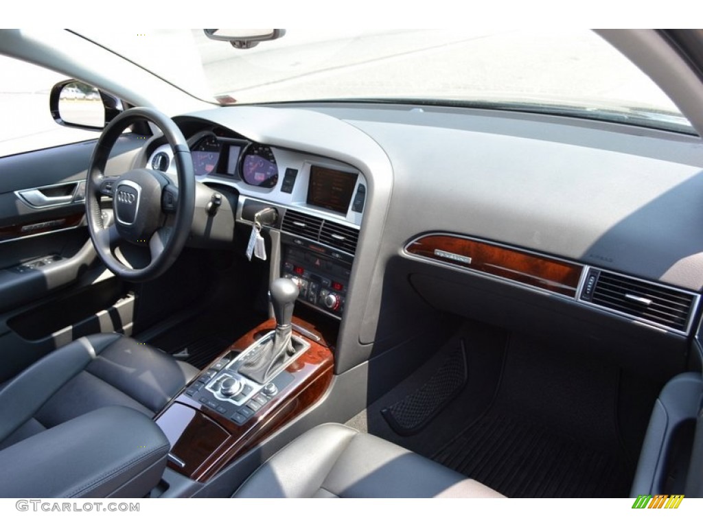 2009 Audi A6 3.0T quattro Sedan Black Dashboard Photo #51979931