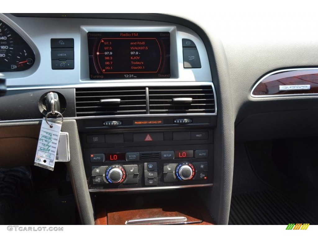 2009 Audi A6 3.0T quattro Sedan Controls Photo #51979937