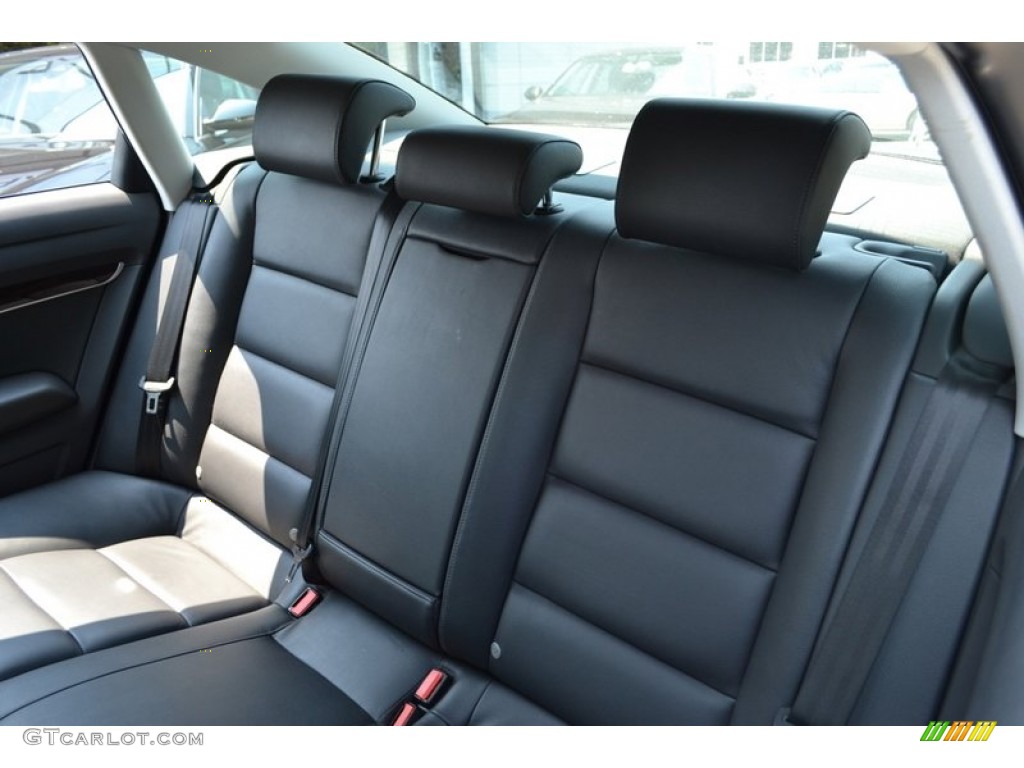 Black Interior 2009 Audi A6 3.0T quattro Sedan Photo #51979958