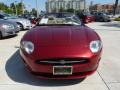 2007 Radiance Red Metallic Jaguar XK XK8 Convertible  photo #2