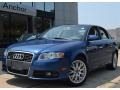 2008 Ocean Blue Pearl Effect Audi A4 2.0T quattro S-Line Sedan  photo #1