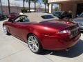 2007 Radiance Red Metallic Jaguar XK XK8 Convertible  photo #13