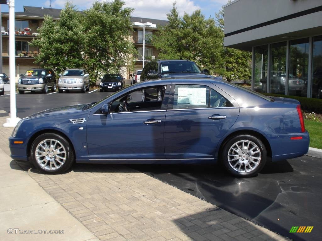 Blue Diamond Tricoat 2009 Cadillac STS 4 V6 AWD Exterior Photo #51980498