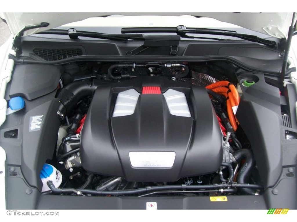 2012 Porsche Cayenne S Hybrid 3.0 Liter DFI Supercharged DOHC 24-Valve VVT V6 Gasoline/Electric Hybrid Engine Photo #51980714