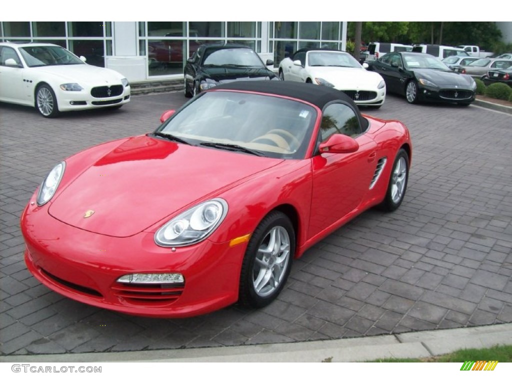 Guards Red 2012 Porsche Boxster Standard Boxster Model Exterior Photo #51980774