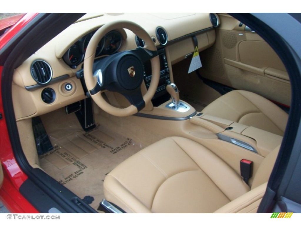 Sand Beige Interior 2012 Porsche Boxster Standard Boxster Model Photo #51980816