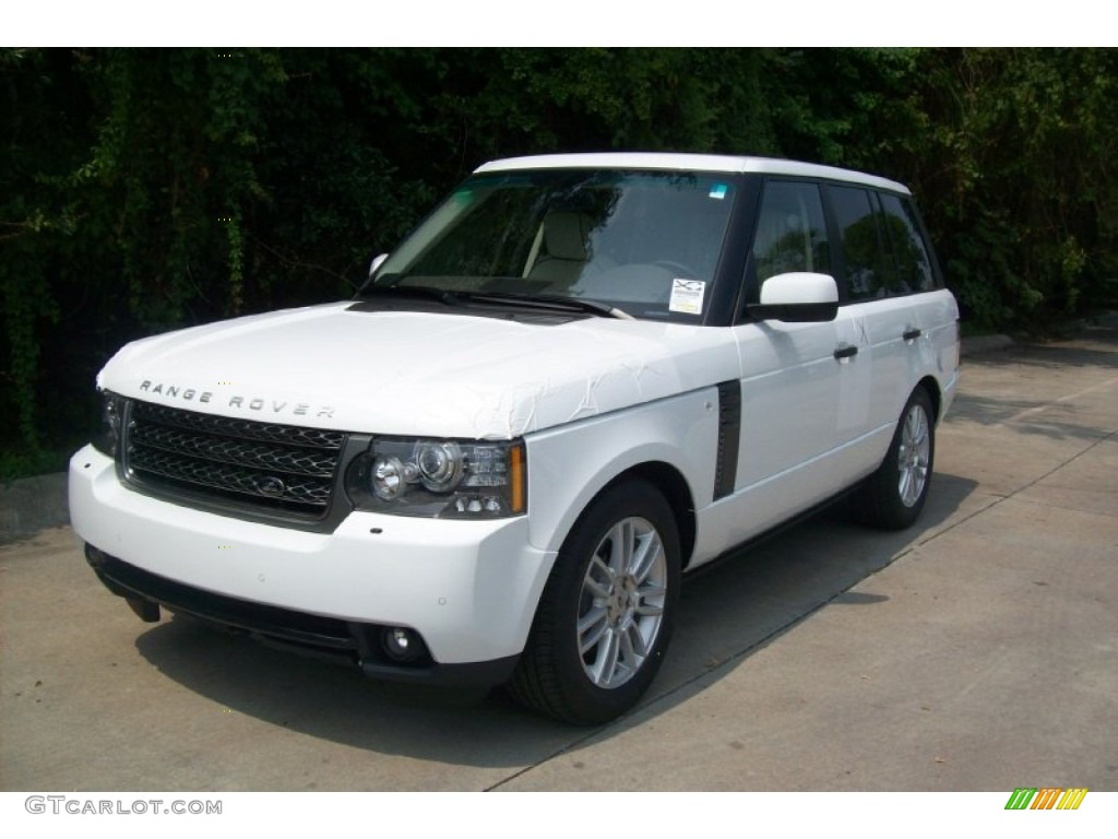 Alaska White 2011 Land Rover Range Rover HSE Exterior Photo #51980849