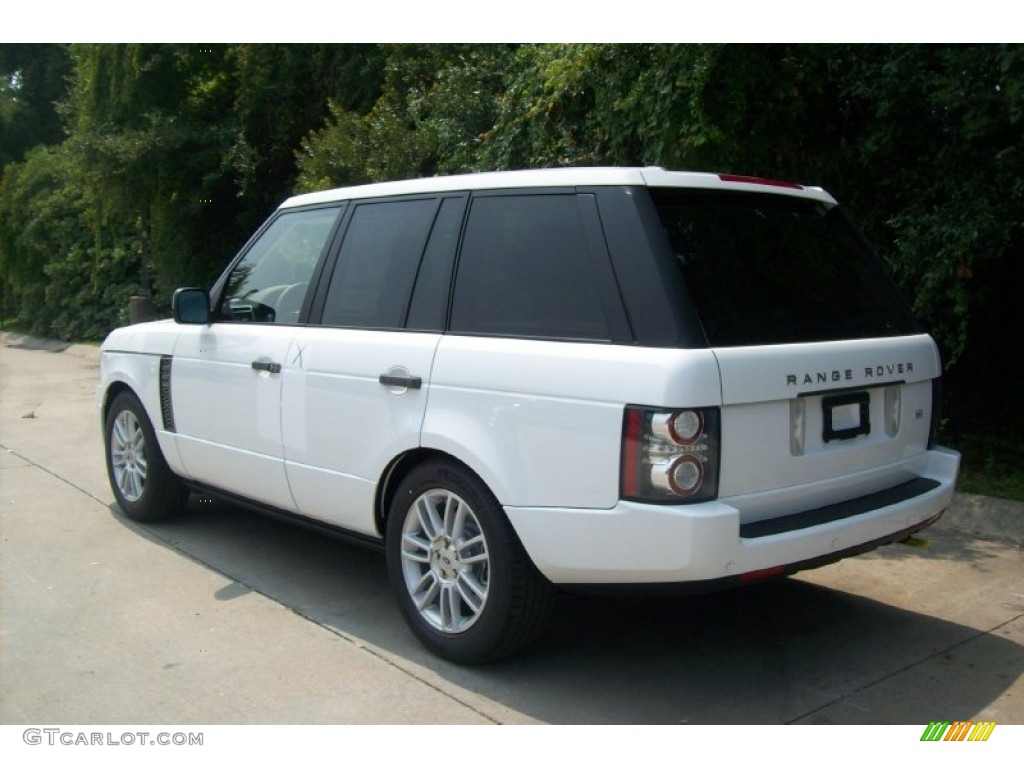 2011 Range Rover HSE - Alaska White / Ivory/Arabica photo #3