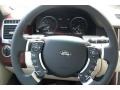 2011 Land Rover Range Rover Ivory/Arabica Interior Steering Wheel Photo
