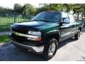 2001 Forest Green Metallic Chevrolet Silverado 2500HD LT Crew Cab 4x4  photo #1