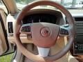 Cashmere 2008 Cadillac STS V6 Steering Wheel