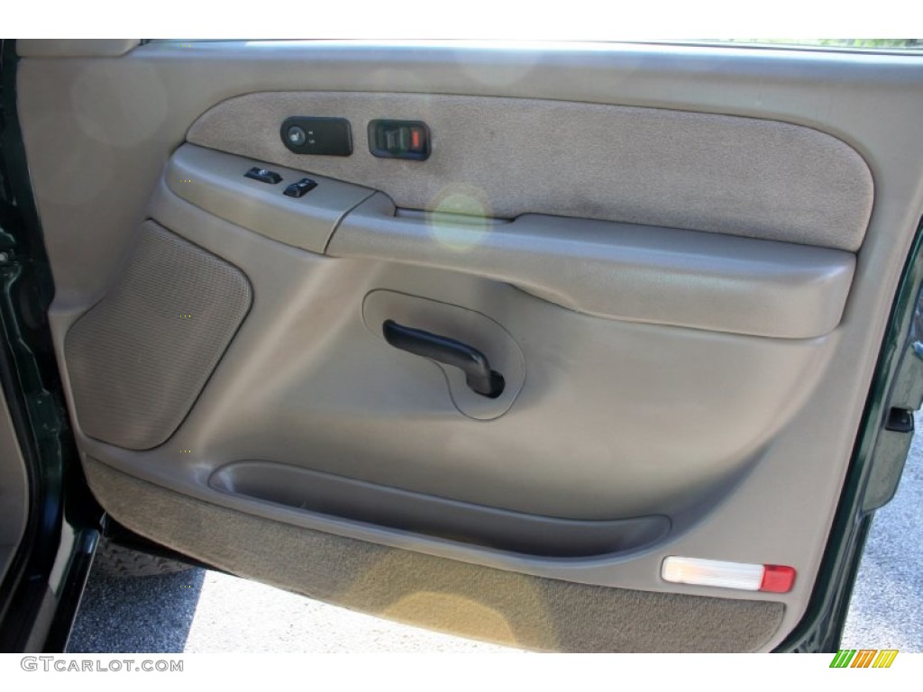 2001 Silverado 2500HD LT Crew Cab 4x4 - Forest Green Metallic / Tan photo #34