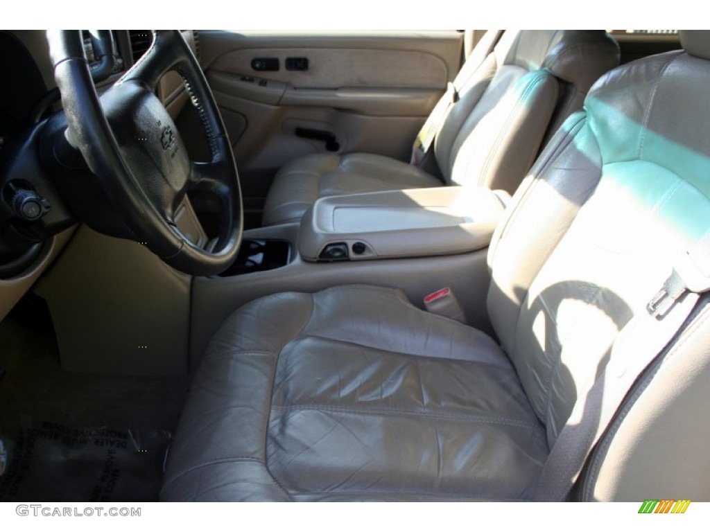 2001 Silverado 2500HD LT Crew Cab 4x4 - Forest Green Metallic / Tan photo #47