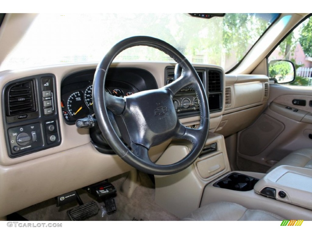 2001 Silverado 2500HD LT Crew Cab 4x4 - Forest Green Metallic / Tan photo #67