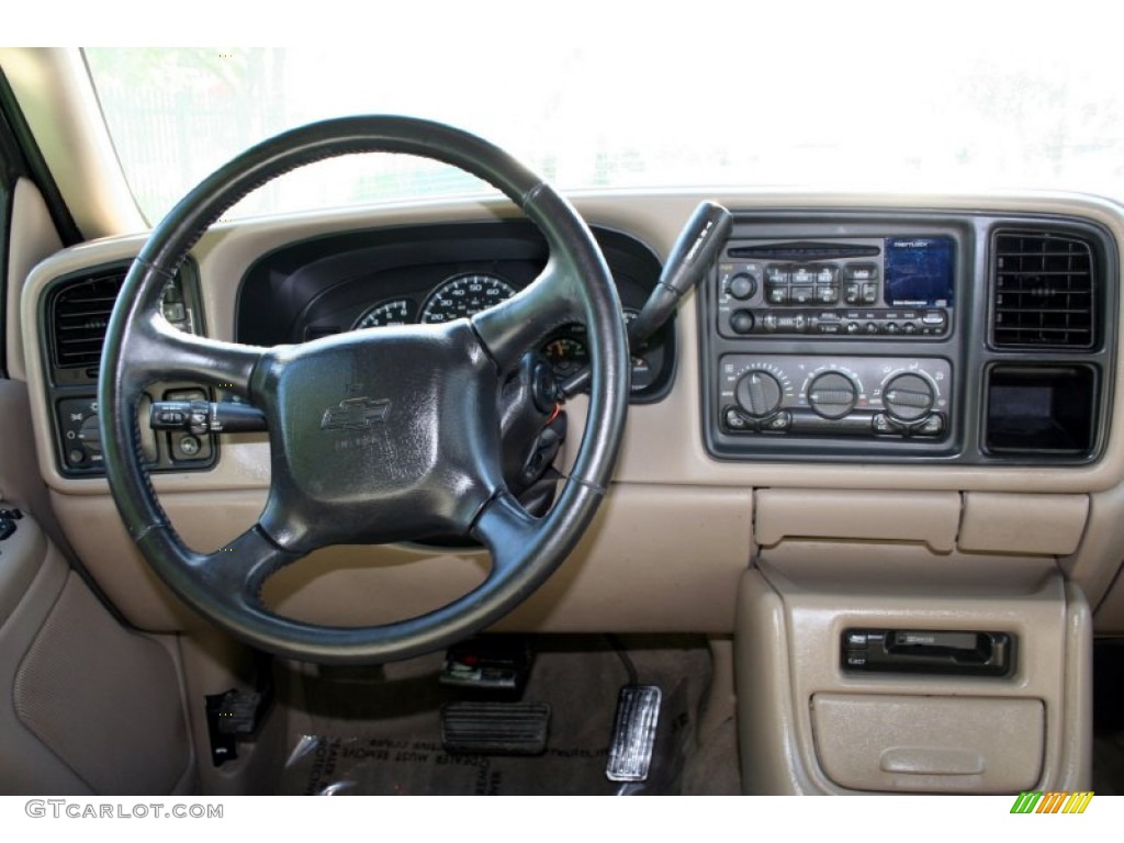 2001 Silverado 2500HD LT Crew Cab 4x4 - Forest Green Metallic / Tan photo #73
