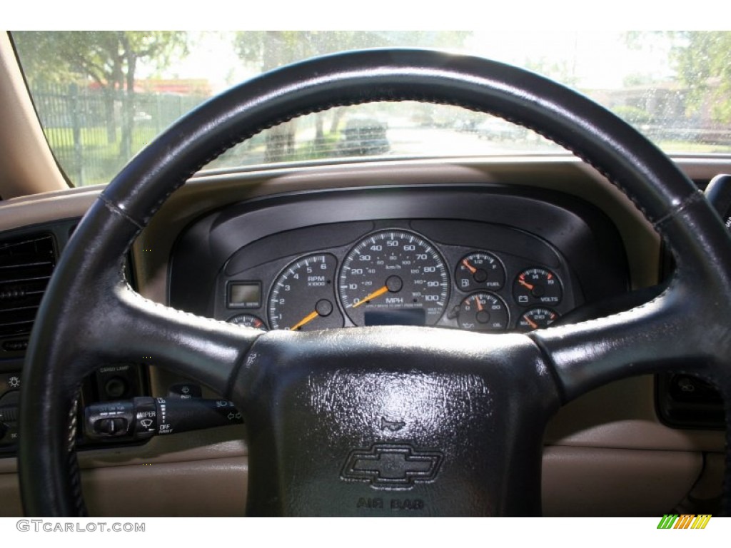 2001 Silverado 2500HD LT Crew Cab 4x4 - Forest Green Metallic / Tan photo #79
