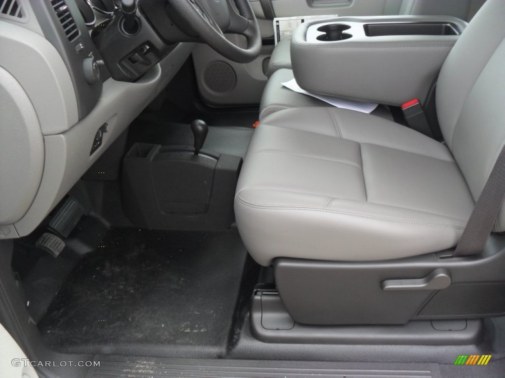 Dark Titanium Interior 2011 Chevrolet Silverado 3500HD Crew Cab 4x4 Chassis Commercial Photo #51982130