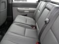 Dark Titanium 2011 Chevrolet Silverado 3500HD Crew Cab 4x4 Chassis Commercial Interior Color