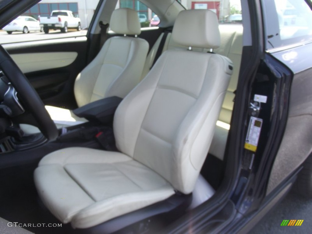 2008 1 Series 135i Coupe - Monaco Blue Metallic / Grey photo #11