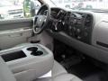 Dark Titanium 2011 Chevrolet Silverado 3500HD Crew Cab 4x4 Chassis Commercial Dashboard