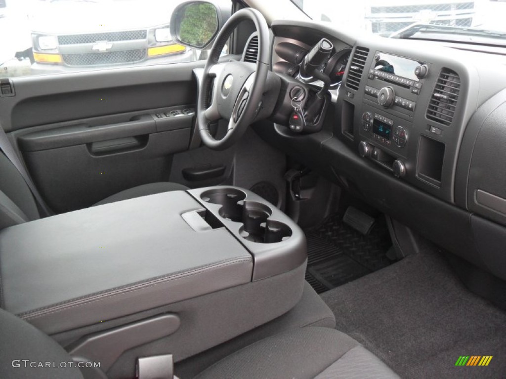 2011 Silverado 1500 LT Crew Cab - Blue Granite Metallic / Ebony photo #19