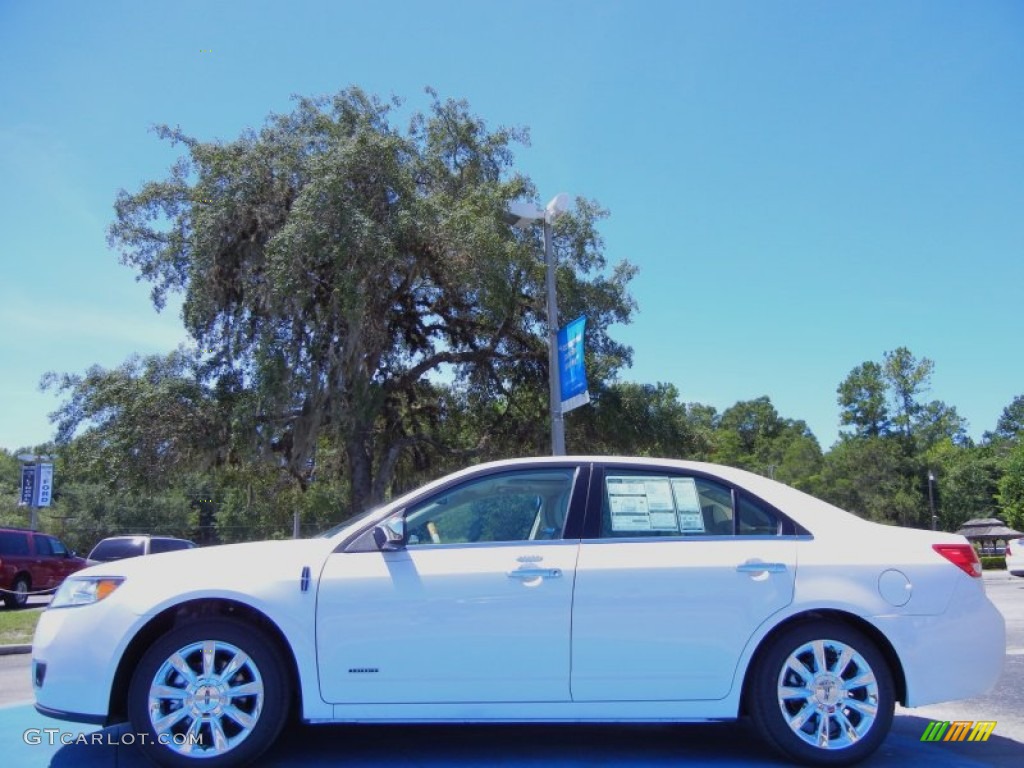 White Platinum Metallic Tri-Coat 2012 Lincoln MKZ Hybrid Exterior Photo #51982784