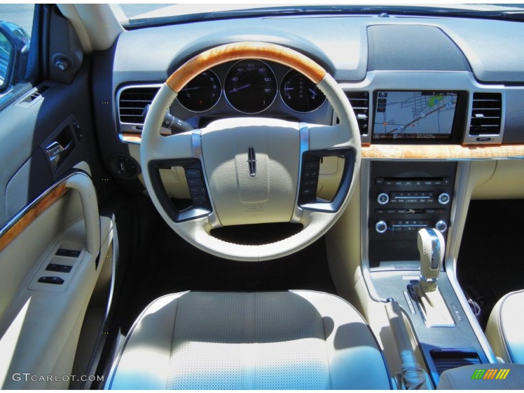 2012 Lincoln MKZ FWD Light Camel Dashboard Photo #51983015