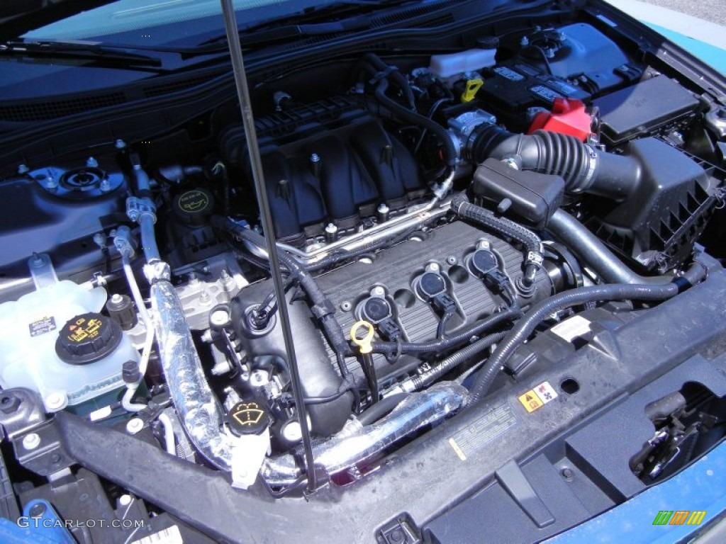 2012 Ford Fusion SEL V6 3.0 Liter Flex-Fuel DOHC 24-Valve VVT Duratec V6 Engine Photo #51983198