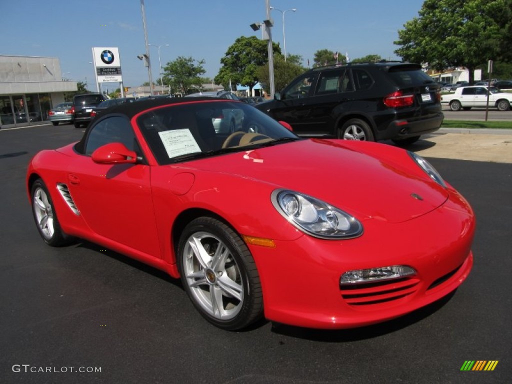 Guards Red 2009 Porsche Boxster Standard Boxster Model Exterior Photo #51983351