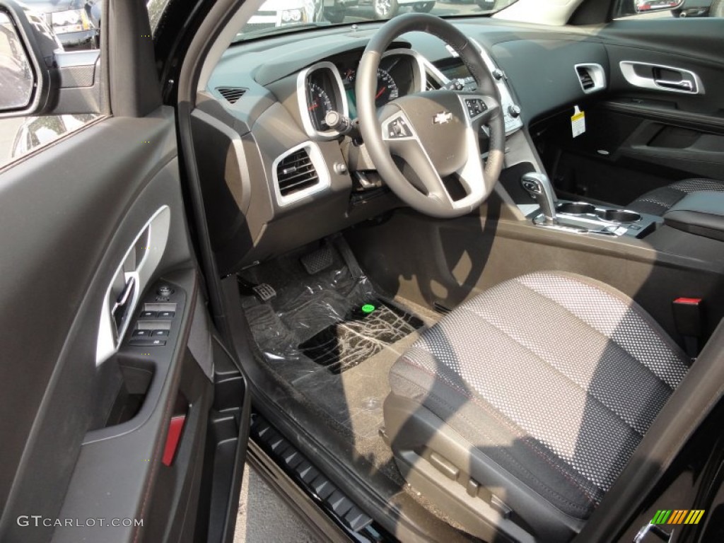 Jet Black Interior 2011 Chevrolet Equinox LT Photo #51983396