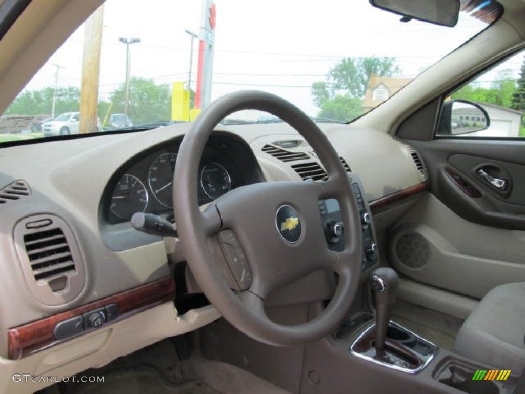 2007 Malibu LS Sedan - Sandstone Metallic / Cashmere Beige photo #9