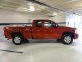 2009 Victory Red Chevrolet Silverado 1500 LT Extended Cab 4x4  photo #7