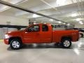 2009 Victory Red Chevrolet Silverado 1500 LT Extended Cab 4x4  photo #10