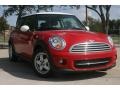 2011 Chili Red Mini Cooper Hardtop  photo #1