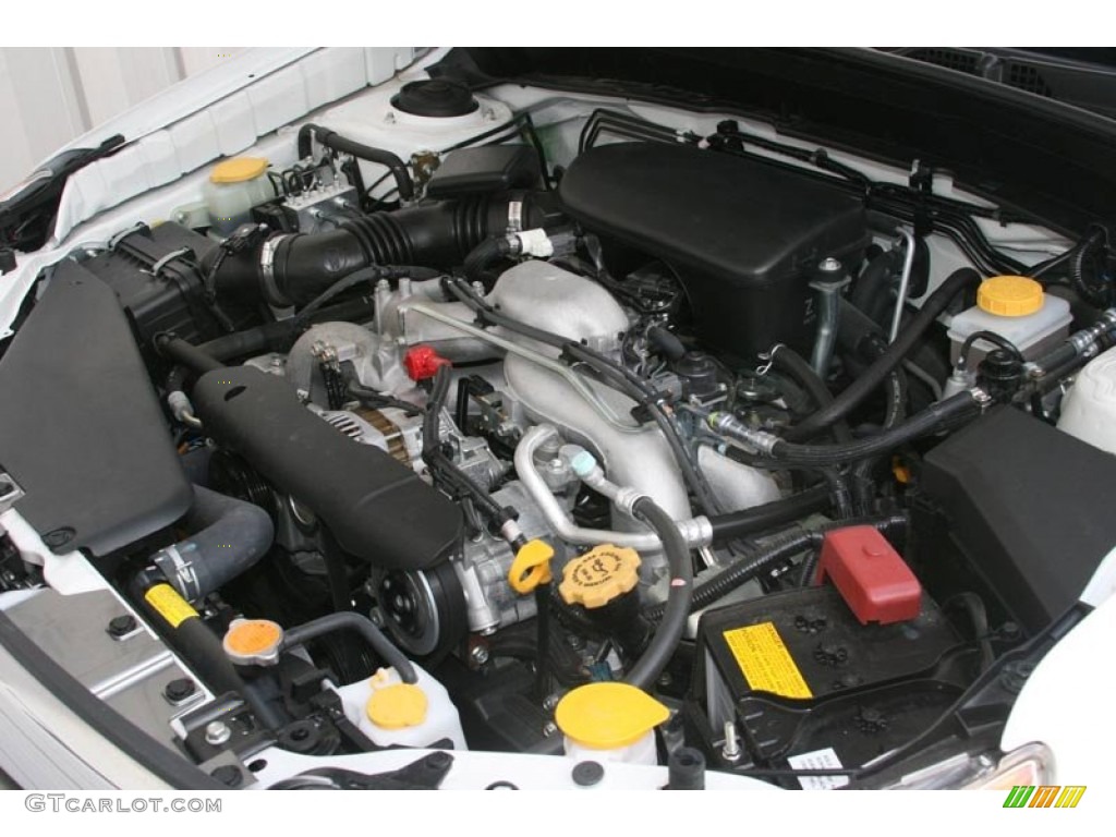 2010 Subaru Forester 2.5 X 2.5 Liter SOHC 16-Valve VVT Flat 4 Cylinder Engine Photo #51986090