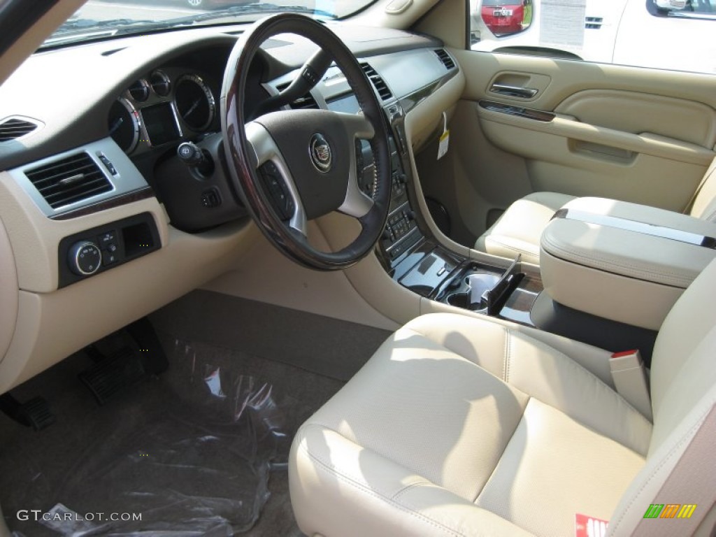 Cashmere/Cocoa Interior 2011 Cadillac Escalade ESV Luxury AWD Photo #51986345