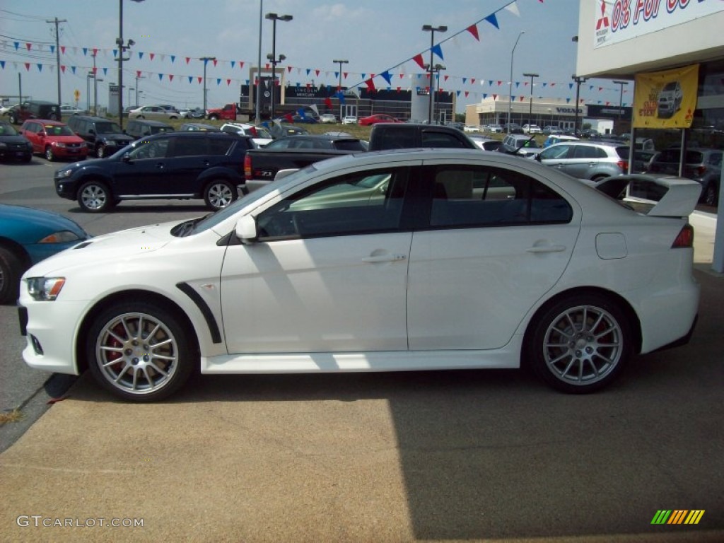 Wicked White 2011 Mitsubishi Lancer Evolution GSR Exterior Photo #51986369