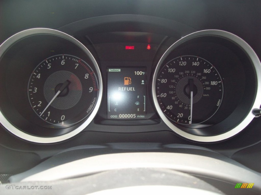 2011 Mitsubishi Lancer Evolution GSR Gauges Photo #51986441