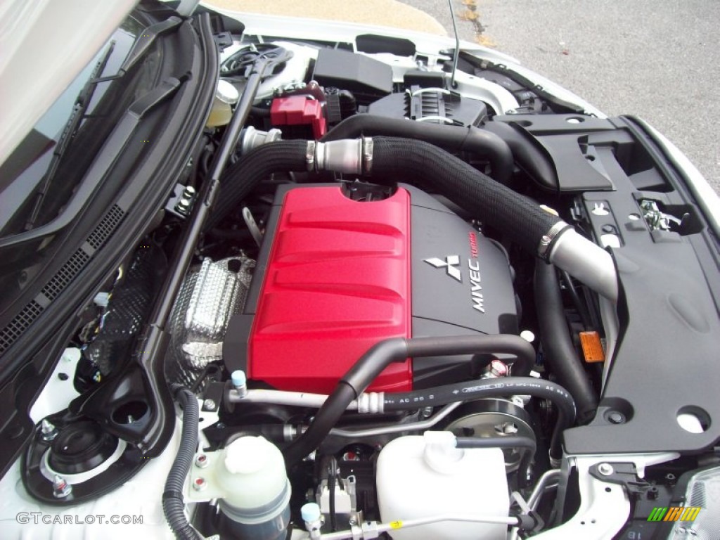 2011 Mitsubishi Lancer Evolution GSR 2.0 Liter Turbocharged DOHC 16-Valve MIVEC 4 Cylinder Engine Photo #51986534