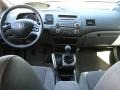 2008 Galaxy Gray Metallic Honda Civic LX Sedan  photo #8