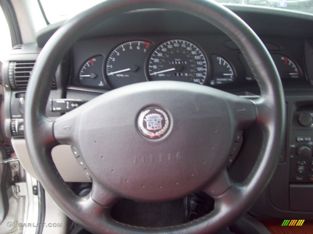 2000 Cadillac Catera Standard Catera Model Stone Steering Wheel Photo #51986792